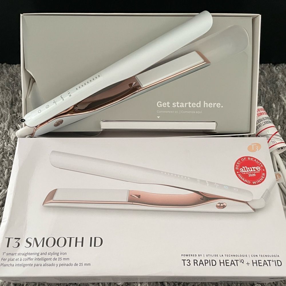 NIB T3 Smooth ID 1" Smart Flat Iron
